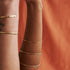 The Paperclip Bracelet in Yellow Gold